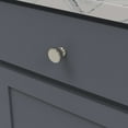 thumbnail image 4 of Belwith Keeler B077459-CH 1.25 in. Dia. Brownstone Knob - Chrome, 4 of 6