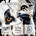thumbnail image 3 of Spotted Dog Velvet Throw Pillows Set of 2 - Decorative Pillows with Unique Patterns for Sofa Couch Bed - Pillow Covers - Available in 16x16, 18x18, 20x20 Inches, 3 of 6