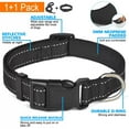 thumbnail image 6 of Reflective Dog Collar Padded with Soft Neoprene Breathable Adjustable Nylon Dog Collars for Small Medium Large Dogs ( Small, Blue Collar+Leash ), 6 of 7