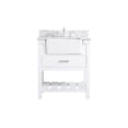 thumbnail image 3 of Elegant Decor Clement 30" MDF Single Bathroom Vanity with Backsplash in White, 3 of 8