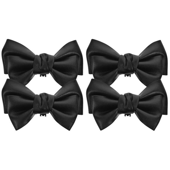 4 Pcs Bow Shoe Clips Shoe Buckles Shoe Charms Removable Shoes Accessories