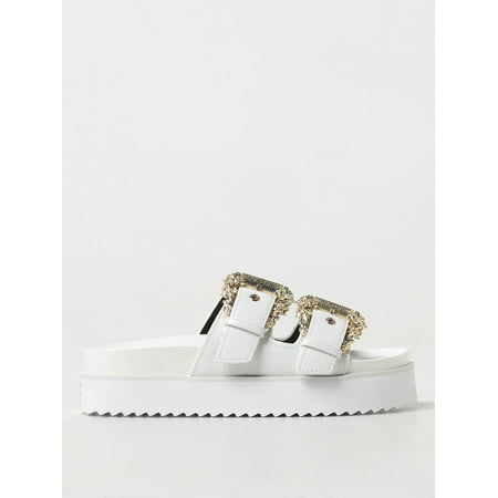 

Versace Jeans Couture Flat Sandals Woman White Woman