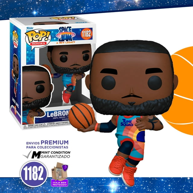 Funko Pop Lebron James 1182 Space Jam A New Legacy Nueva Era Funko Funko LeBron James Saltando