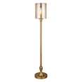 thumbnail image 6 of Evelyn&Zoe Numit 68.75" Tall Floor Lamp with Glass Shade, Brass/Mercury Glass, 6 of 13