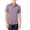 Heather Violet, variant on Cool Men's Performance Polo Shirts 2-Pack, Gray/ Purple Small
