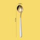 thumbnail image 1 of Cuchara de café de acero inoxidable 304 para el hogar, utensilio de cocina de estilo europeo con mango largo dorado para postre, novedad Fivean unisex, 1 of 2