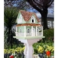 thumbnail image 2 of CC Home Furnishings 14.5" Fully Functional Enchanted Fairytale Cottage Outdoor Garden Birdhouse, 2 of 2