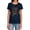 Navy, variant on Batman Arkhams Gate Women's T Shirt, Royal, Large