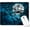 WMJ08, variant on Galaxy Pine Trees Square Mouse Pad 9.5x7.9in Non-Slip Rubber Base Waterproof Mouse Mat Stylish Desk Accessory for Office & Laptop
