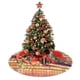 thumbnail image 4 of Falda para árbol de Navidad de Inside Out, suave y divertida, decoración navideña navideña de granja de 48", 4 of 4