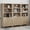 Reclaimed Light Oak, variant on Surmoby 70.9" H Rattan Bookcase with Storage Cabinet – 3 Height-Adjustable Shelves – Farmhouse Coastal Boho Classic Style – Large Display Shelf for Living Room Home Office