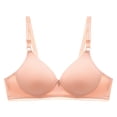 thumbnail image 2 of XZNGL Womans Printing Gathered Together Daily Bra Underwear No Rims, 2 of 8