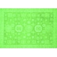 thumbnail image 1 of Ahgly Company Indoor Rectangle Oriental Green Modern Area Rugs, 5' x 7', 1 of 4