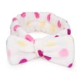 thumbnail image 3 of 6 unids/set Coral Fleece Wash Face Hair Holder Hairband Bow Hairbands yeacher Diademas, 3 of 7