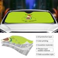thumbnail image 5 of Disketp Windshield Sun Shade, Car Sun Shade For Front Window Avocado Merry Christmas Sunshades Sun Visor Protector Blocks Uv Rays Foldable, 5 of 9