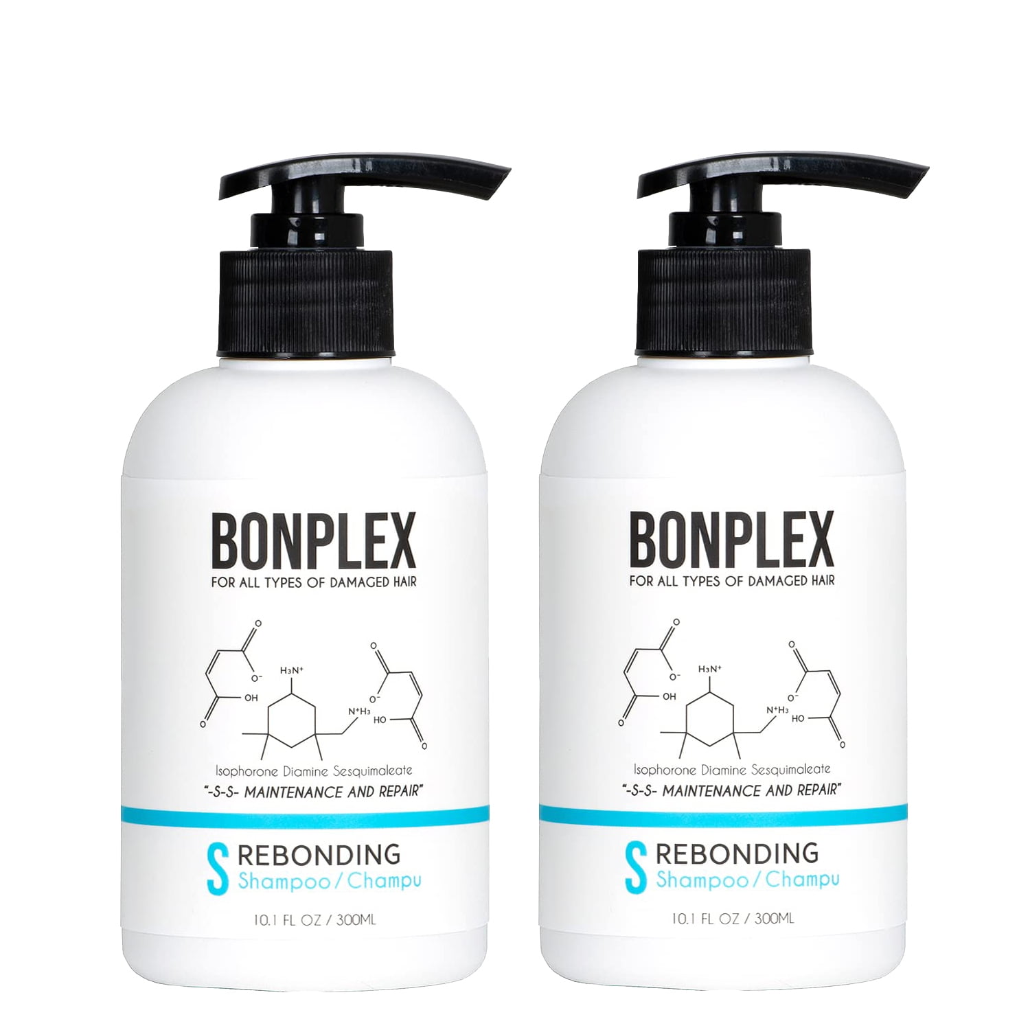 Bonplex Perfect Bonding Concentrate Restoring Shampoo for Damaged Hair Repair, Bond