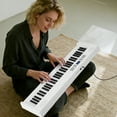 thumbnail image 4 of Gymax 61-Key Foldable Piano Keyboard w/MIDI Split Function Headphone Sustain Pedal White, 4 of 10