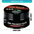 thumbnail image 5 of Sinyiin 50g Car Tire Shine Coating Long Lasting Tyre High Gloss Cream Tire Refurbishing, 5 of 8