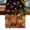 Black Red Orange Brown, variant on ERUNPONLY Fall Pumpkins Table Runner - 48 Inch Long Thanksgiving Sunflowers Rustic Orange Plaid Cotton Linen Blended Dress Scarves Farmhouse Table Runner for Kitchen Dining, Coffee Table, 13" x 48"