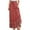 Red independence day dresses for women, variant on Wenini Womens Skirts Floral Print Maxi Summer Skirt Elastic Waist Split Pleated Swing Evening Fashion Loose A-Line Skirt Black S