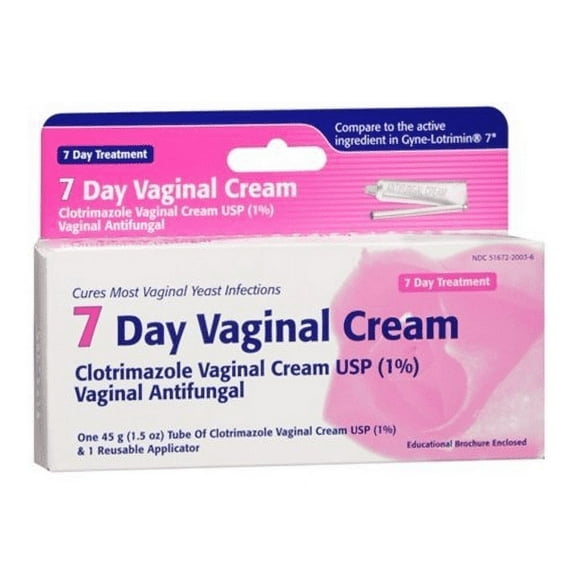 Taro Clotrimazole 7 Vaginal Cream 45 g (Pack of 3)
