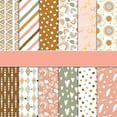 thumbnail image 5 of Scrapbook Paper Pad - 12Inch X 12Inch Cute Patterned Cardstock, 24Pcs Scrapbooking Paper, Cardmaking Craft Paper Pack, 5 of 5