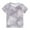 Gray2, variant on HAiming Boys Girls Casual Tunic Tops Trendy Tie-Dyed Short Sleeve Round Neck Shirts Loose Soft Basic Tees Blouse