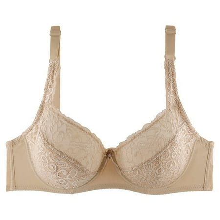 

Floleo Bras Clearance Summer Fall Women Yoga Sports Front Closure Extra-Elastic Breathable Lace Trim Bra Underwear
