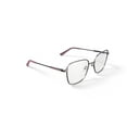 thumbnail image 3 of Bio Eyes Women's Hazel Square Prescription Eyeglasses with Case, Pink/Gold, 3 of 6