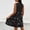 #3Multicolor, variant on Women's Dress Vintage Boho Floral Sleeveless V Neck Summer Dress Casual Babydoll Tank Sundress