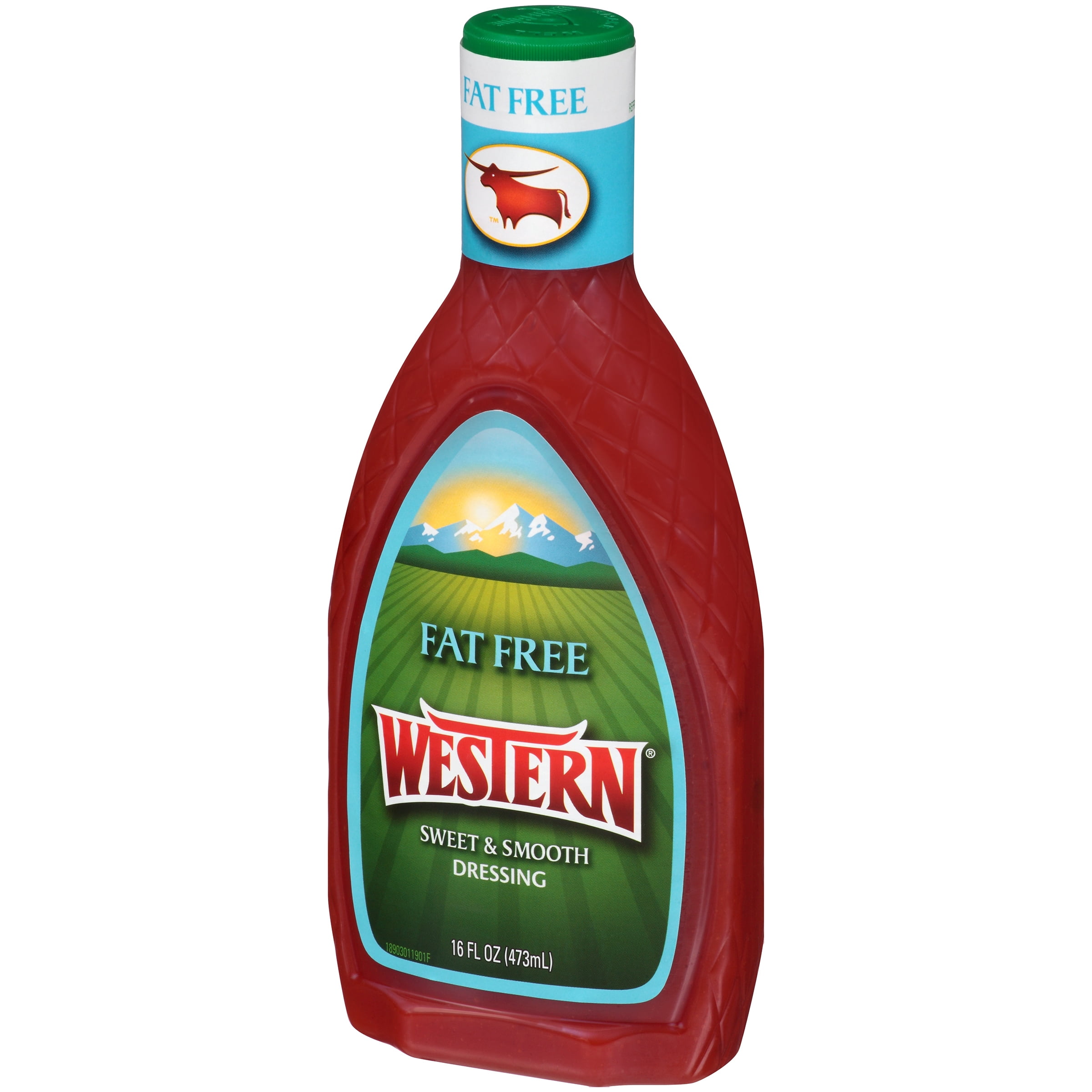 Western Fat Free Dressing 16 fl. oz. Plastic Bottle