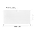 thumbnail image 2 of Transferencia Hojas para Calor Unique Bargains 6uds 23,62 x 15,75 Blanco, 2 of 4