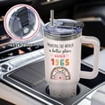 thumbnail image 6 of 60th Birthday Gifts for Women, Christmas Tumbler for Her, 60 Year Old Gifts Ideas for 60th Woman, Sister, Since 1965, 40 Oz Tumbler with Lid and Straw Christmas Gifts, 6 of 6