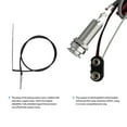 thumbnail image 3 of Sound Hunter Guitar Pickup Acoustic Guitar Onboard Active Piezo Pick Up EQ Equalizer Dual Source Preamp System with Mic Volume & Tone Controls Guitar Accessories, 3 of 8