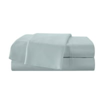 Martex 400TC 4-Pc. Full Sheet Set - 100% Cotton Sateen, Deep Pocket, Silky Soft, Aqua