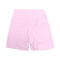 thumbnail image 3 of Workout Sets for Women 2 Piece Yoga Outfit Gym Sets Strappy Sports Bras High Waist Biker Shorts Active Wear Athletic Clothes(Pink,S), 3 of 7