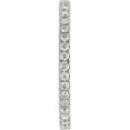 thumbnail image 2 of 14K White Gold 14Kw True Origin Lab Grown Diamond Vs/Si, D E F, 1/2Ct. Eternity Band (Size 7) Made In India et0005-050-7w4ld, 2 of 3