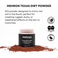 thumbnail image 2 of Polvo de maquillaje Mehron Texas Dirt 21 g, tono medio, 2 of 6