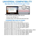 thumbnail image 4 of 85w Power T-Tip Adapter Magnetic Universal Charger Laptop Charger Compatible with Mac Book pro 17/15/13 Inch-After Mid 2012, 4 of 6