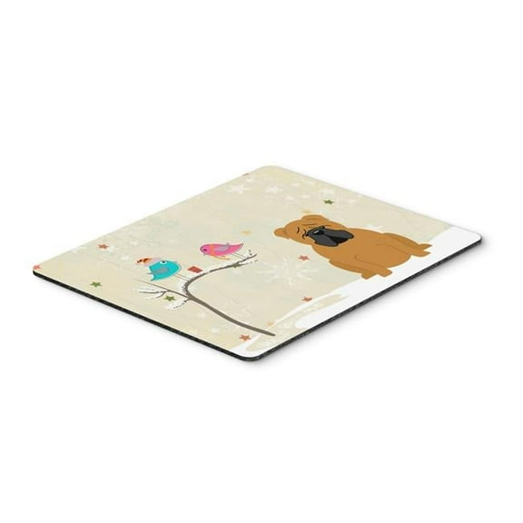 Carolines Treasures Christmas Presents Between Friends English Bulldog Red Mouse Pad - Hot Pad or Trivet