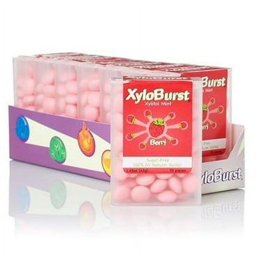 XyloBurst Flip Top Mints, Berry, 60 Ct