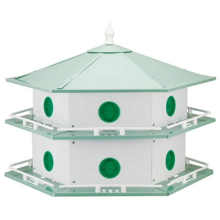 Bird Wash House - Heath Outdoor Products Bird House Aluminum 12 Room Bird House