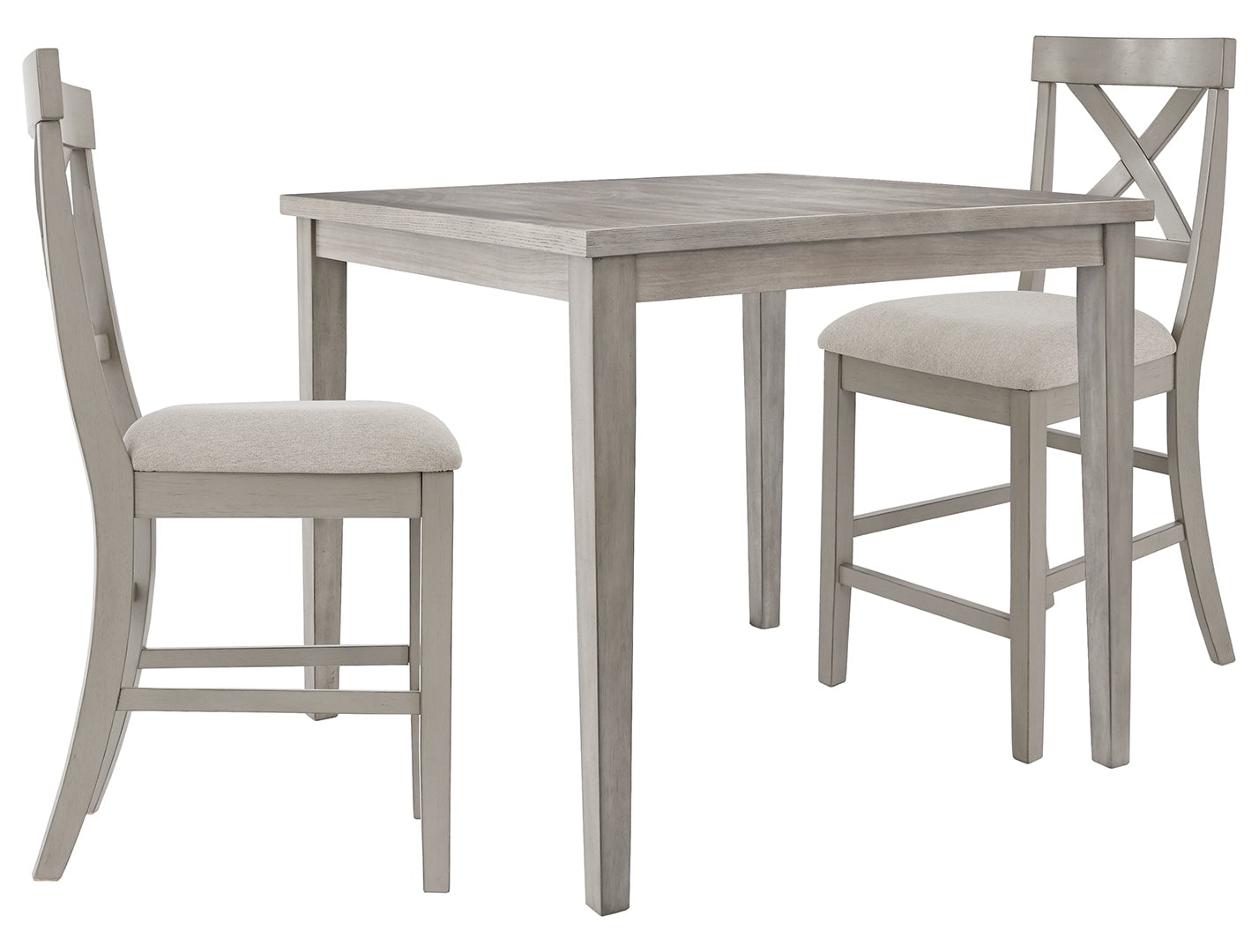 Parellen Counter Height Dining Table and 2 Barstools