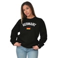 thumbnail image 4 of Germany Country Flag Soccer Fan Pride Sweatshirt for Men or Women Brisco Brands M, 4 of 5