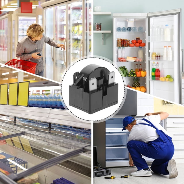 VERDANVERSE 2Ud Relay De Arranque Para Refrigerador Compatible Con Varios Con Instalación Fácil