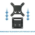 Small TV Monitor Wall Mount Quick Release Fits 1332 Inch LCD/LED