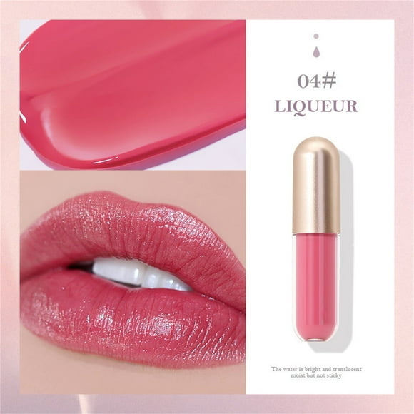 LLQkigsxse Plumping Lip Gloss Lip Color Make Lips And Moisturizing Not Sticky Lip Gloss Contains Peppermint 4.5ml Naturals Makeup Kids Lip Gloss Scent Lip Gloss for Kids 10-12 Lip Filler Plumper Liner