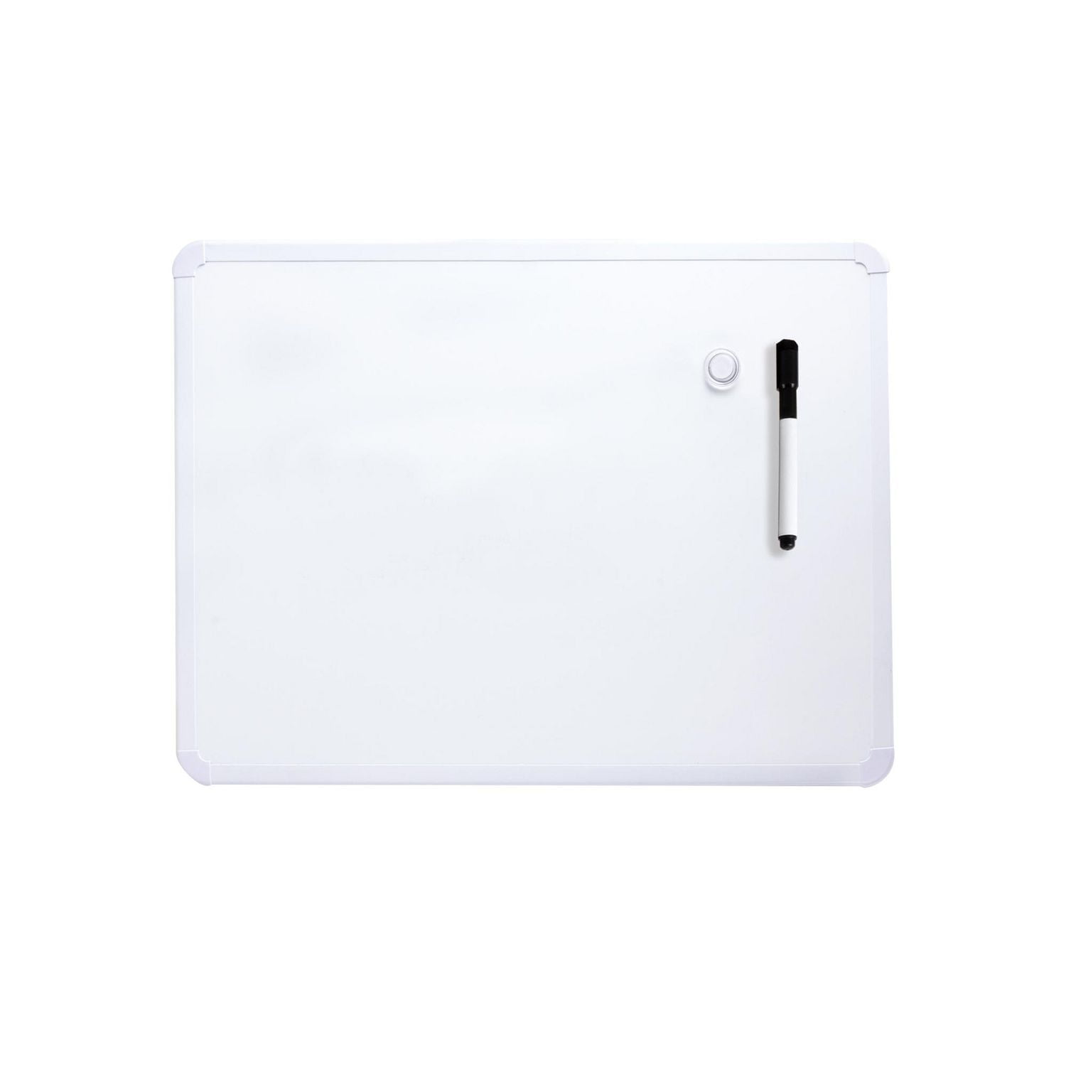 PG 17X23 MAGNETIC DRY ERASE BOARD WITH WHITE FRAME, PG 17X23 WD DE BRD