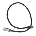 thumbnail image 1 of Cable De Extensión 2 USB C Sincronización De Datos De 10 Gbps Entrega De Energía De 100 W Salida De Video 4K 60 Hz Cable USB C Con Chip De Marcador E, 1 of 7