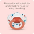 thumbnail image 4 of NUK Orthodontic Pacifiers, 3 Pack, 0-6 Months, Unisex, 4 of 7